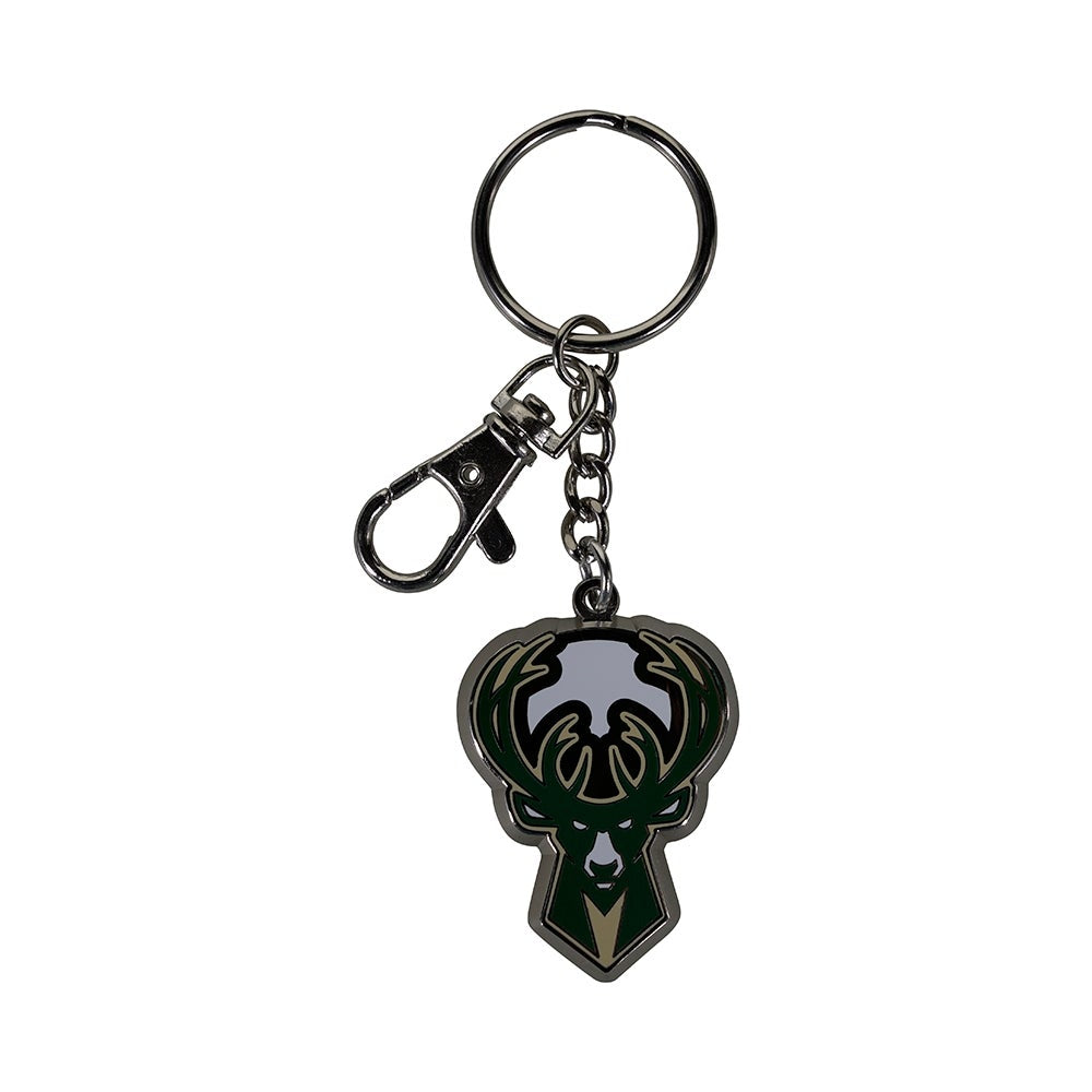 Milwaukee Bucks Keychain Zamac Logo